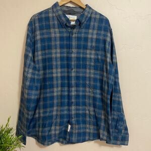 Weatherproof Vintage Mens Flannel Shirt XXL Plaid